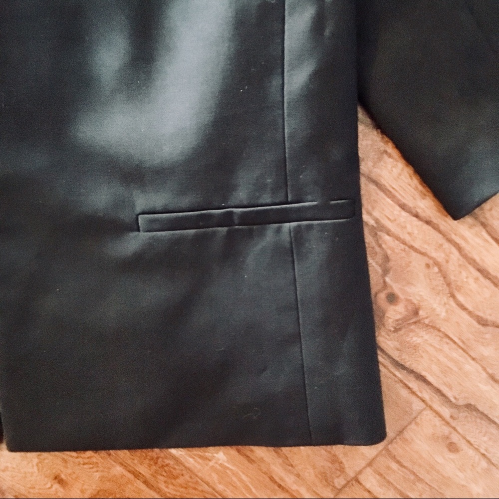 Ann Taylor Ruffle Crop Blazer - Picture 4 of 5